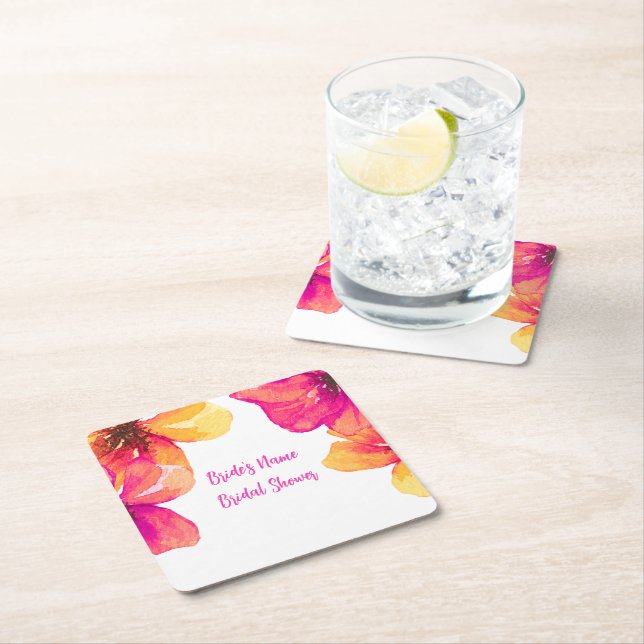 Kakespop Underlägg Papper Kvadrat (Insitu)