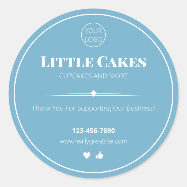 Kaketiketter, kaketiketter, yoghurtetiketter runt klistermärke (Framsida)