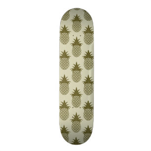 Kaki- ananasmönster skateboard bräda 20 cm