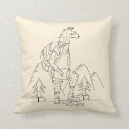 Kakier för berg för Trailpaca slinga flammande Kudde