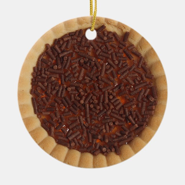 Kakkaka - cookie-bild julgransprydnad keramik (Framsidan)