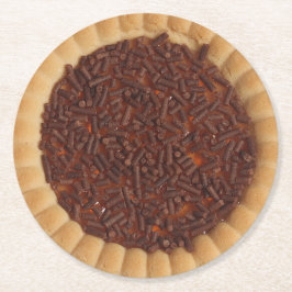 Kakkaka - cookie-bild underlägg papper rund