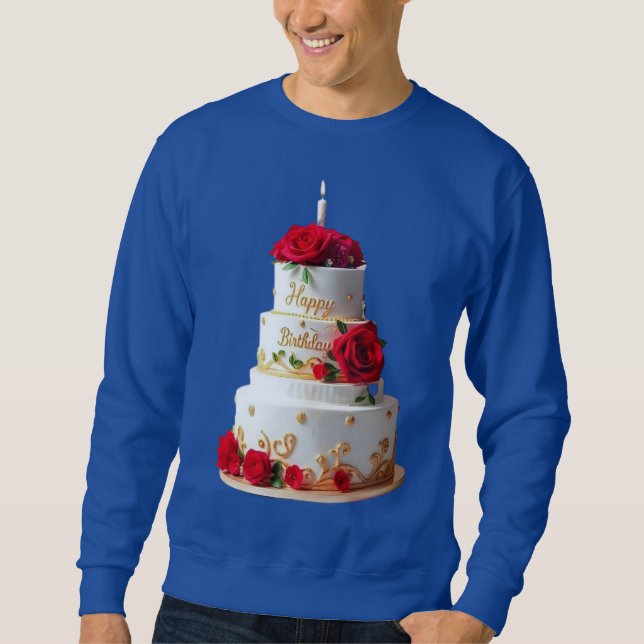 Kakkonsformar T-shirts Lång Ärmad Tröja (Framsida)