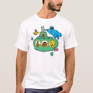 Kåkmonster och Sesamvännernas Undervattensbåt T Shirt