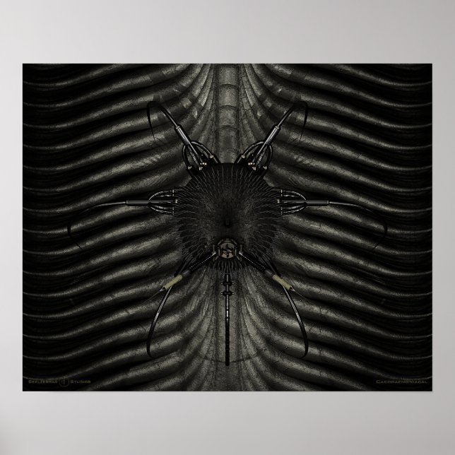 Kakodemonisk Poster (Framsidan)