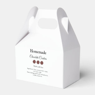 Kakor av Homemade Choklad tillverkade med kärlek l Presentaskar