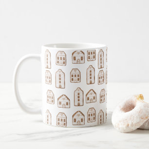 Kakor av julgingerbröd kaffemugg