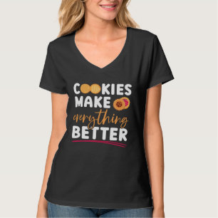 Kakor Gör Allt Bättre Bakning Bageriägare T Shirt
