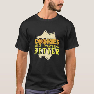 Kakor Gör Allt Bättre T Shirt