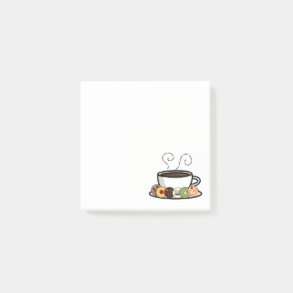 Kakor och kaffe post-it block