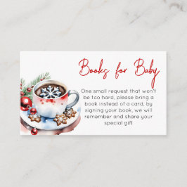 Kakor och kakao vinter jul bok begäran tilläggskort