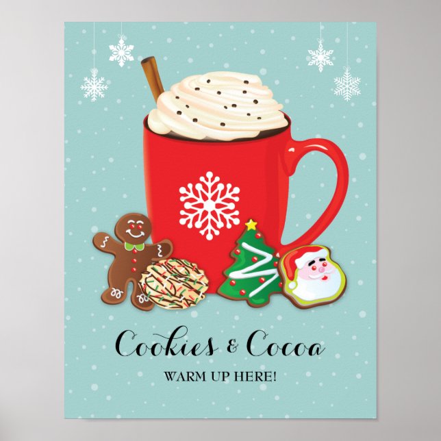 Kakor och kakaojul - Helgdag Poster (Framsidan)