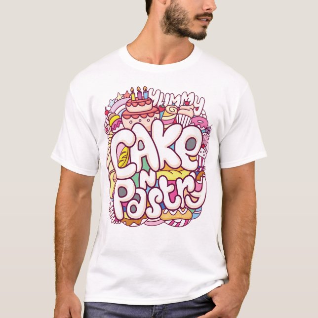 Kakor och konditoridoder t shirt (Framsida)