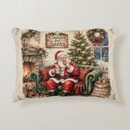 Kakor till tomten, Jul tomte på bondgården Prydnadskudde