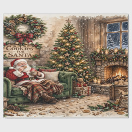 Kakor till tomten , Mysig tomte jul Presentpapper