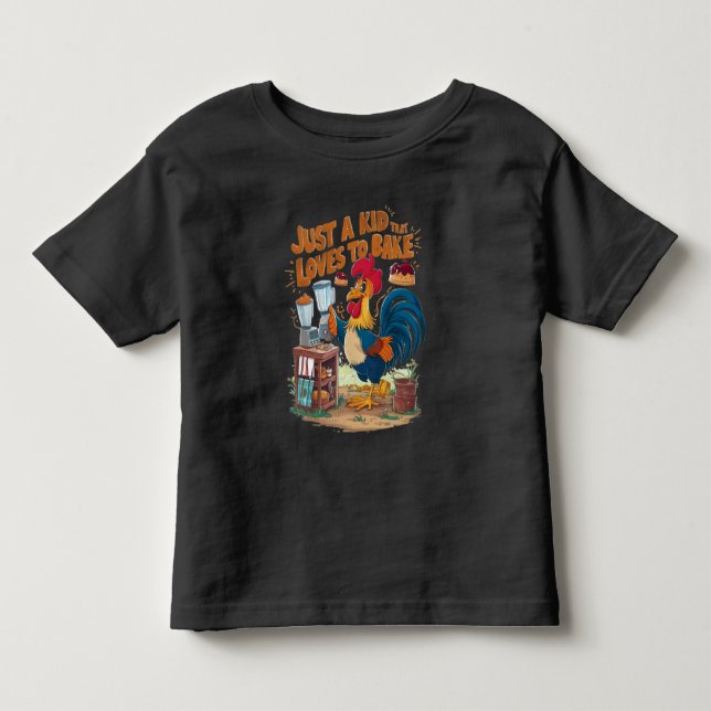 Kakskapning av kulinariska kycklingar t shirt (Framsida)