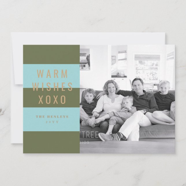 Kaktovik Holiday Julkort (Framsida)