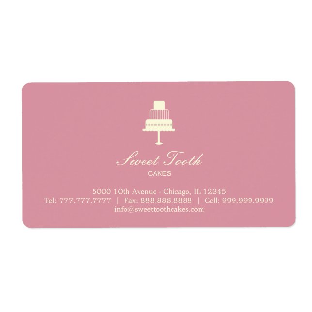 Kakturefärg för nivåindelad kummel - Vågrät Fraktsedel (Framsidan)