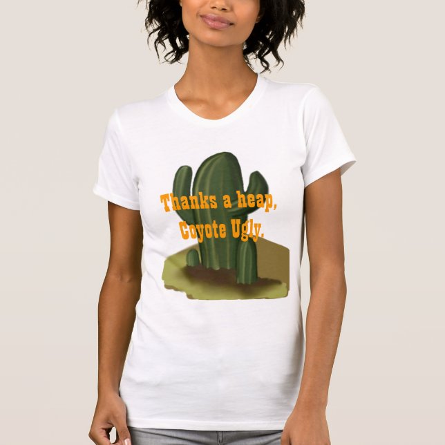 Kaktus-Gram Tee Shirt (Framsida)