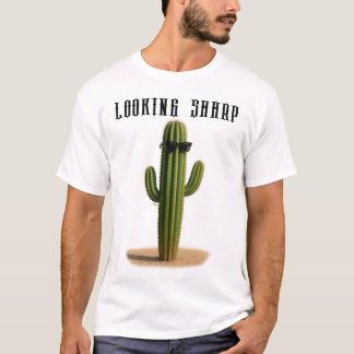 Kaktus i solglasögon ser skarp ut - ELGIS T Shirt