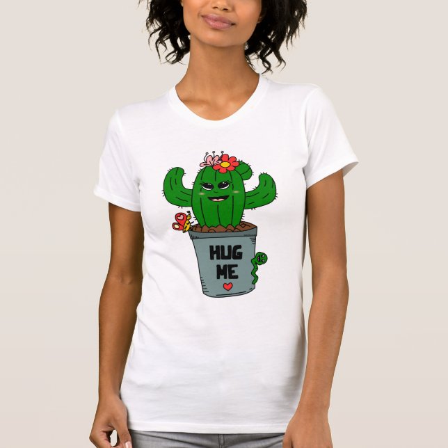 Kaktus Knuff T Shirt (Framsida)