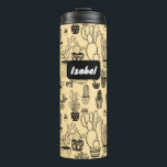 Kaktus Krukväxter Söt Mönster SKRÄDDARSYDD Present<br><div class="desc">Söt design med färgglatt mönster,  handgjord av mig! Perfekt som födelsedagspresent,  semesterpresent eller brudtärna-gåva!</div>