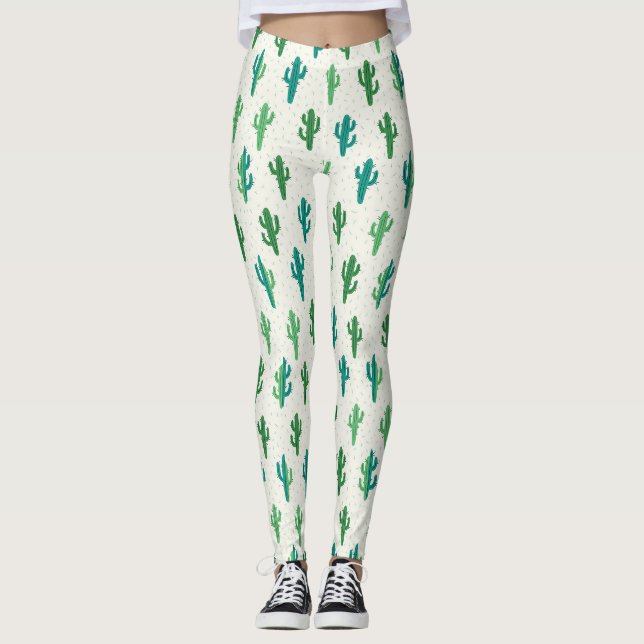 Kaktus Leggings (Framsida)