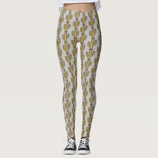 kaktus leggings (Framsida)