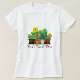 Kaktus med gula blommor / Trädgårdströja T Shirt
