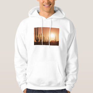 Kaktus på öken hoodie