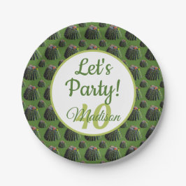 Kaktus Pappers Tallrikar