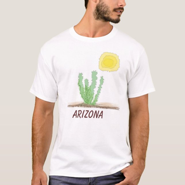 Kaktus & sol t-shirt (Framsida)