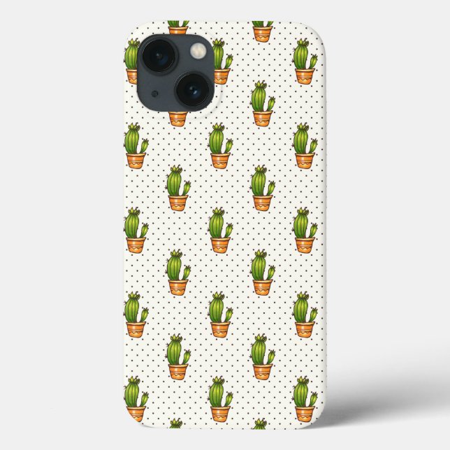 Kaktus & Sukkulent prickmönster (Baksida)