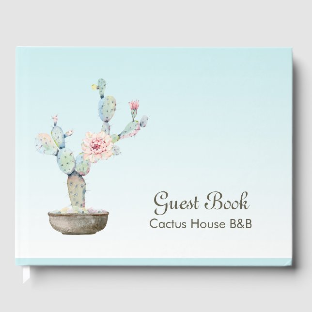Kaktus tema för alla ändamål gästböcker (Framsida)