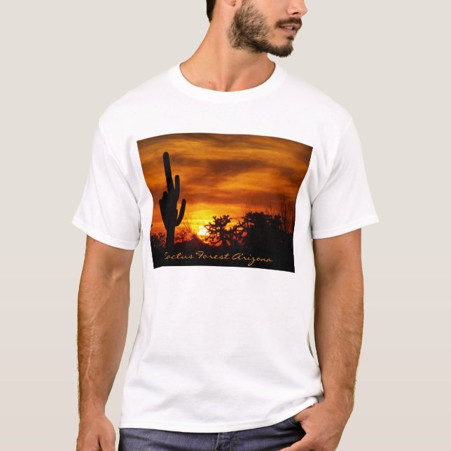 Kaktus trädgårds- Arizona T-shirt (Framsida)