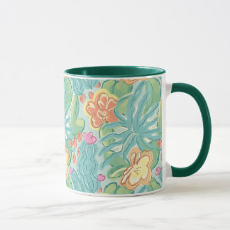 Kaktusar och växt Öken Botanisk Grön Orange Rosa Mugg