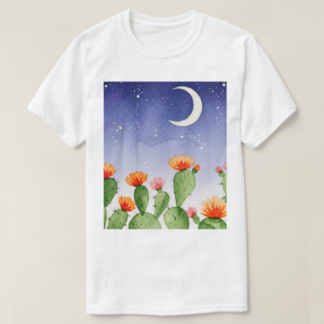 Kaktusar T Shirt (Design framsida)