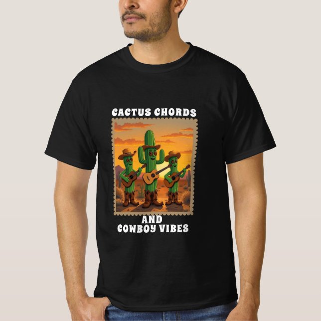 Kaktusband T Shirt (Framsida)