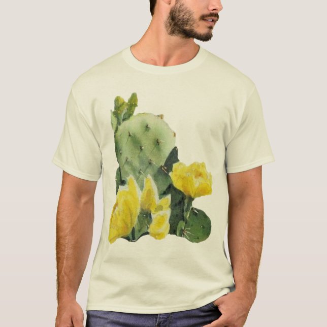 KAKTUSBLOMMOR TEE SHIRT (Framsida)
