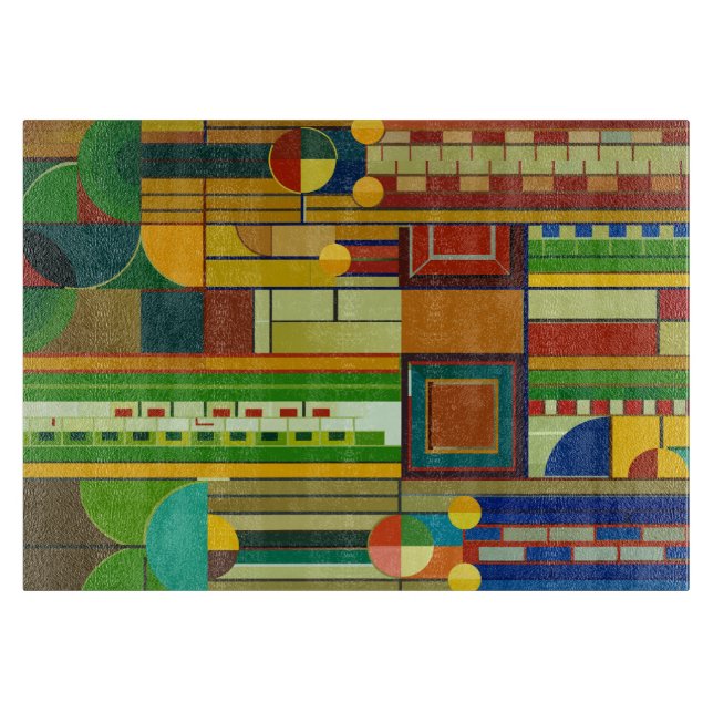 Kaktusen blommar en skärbräda (Framsidan)