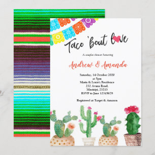 Kaktusen kopplar ihop möhippainbjudan inbjudningar