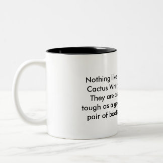 Kaktusgärdsmyg Två-Tonad Mugg