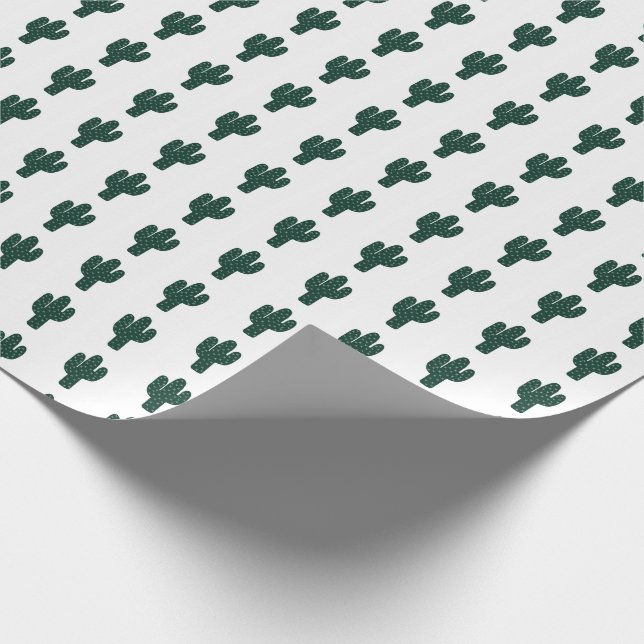 Kaktusgåvasjal Presentpapper (Hörn)