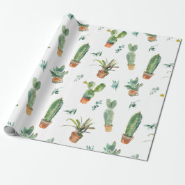 Kaktusinslagspapper Presentpapper