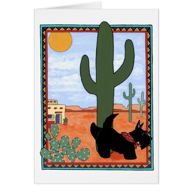 Kaktusjack Hälsningskort (Framsidan)