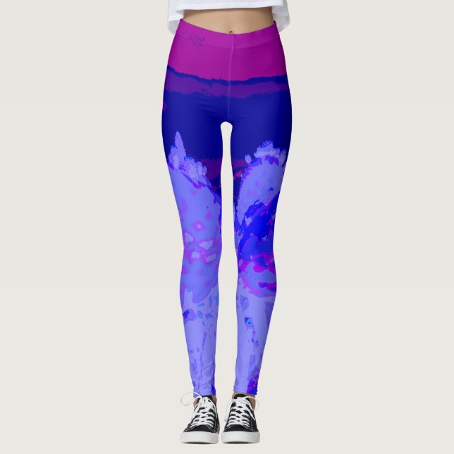Kaktuslilor Leggings (Framsida)