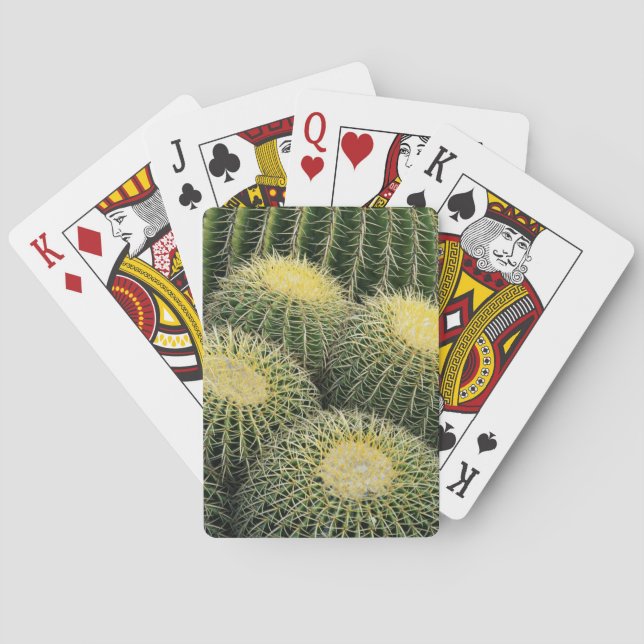 Kaktusmönster Casinokort (Baksidan)