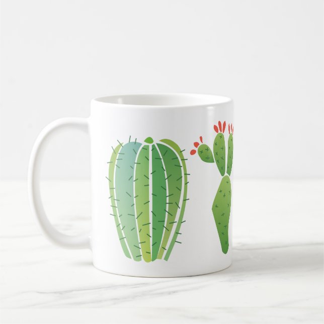 Kaktusmugg Kaffemugg (Vänster)