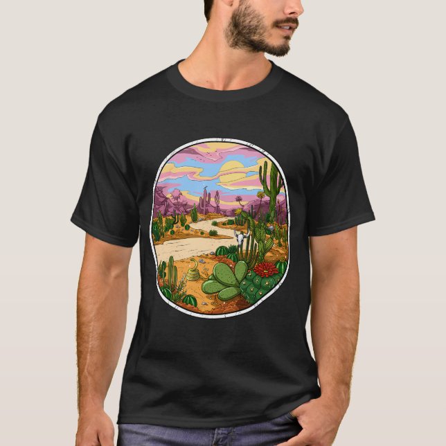 Kaktusöken T Shirt (Framsida)