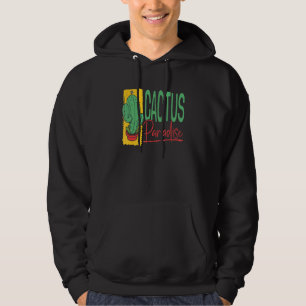 Kaktusparadis  Sukkulenta Växter Trädgård Trädgård Hoodie